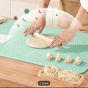 NEW Silicone Pastry Mat - Non-Stick, Baking Mat for Effortless Dough Rolling